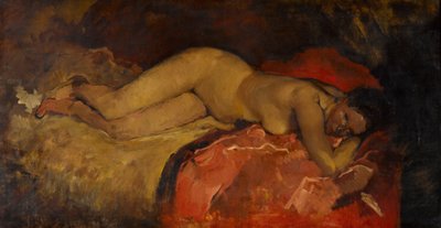 Reclining Nude by George Hendrik Breitner